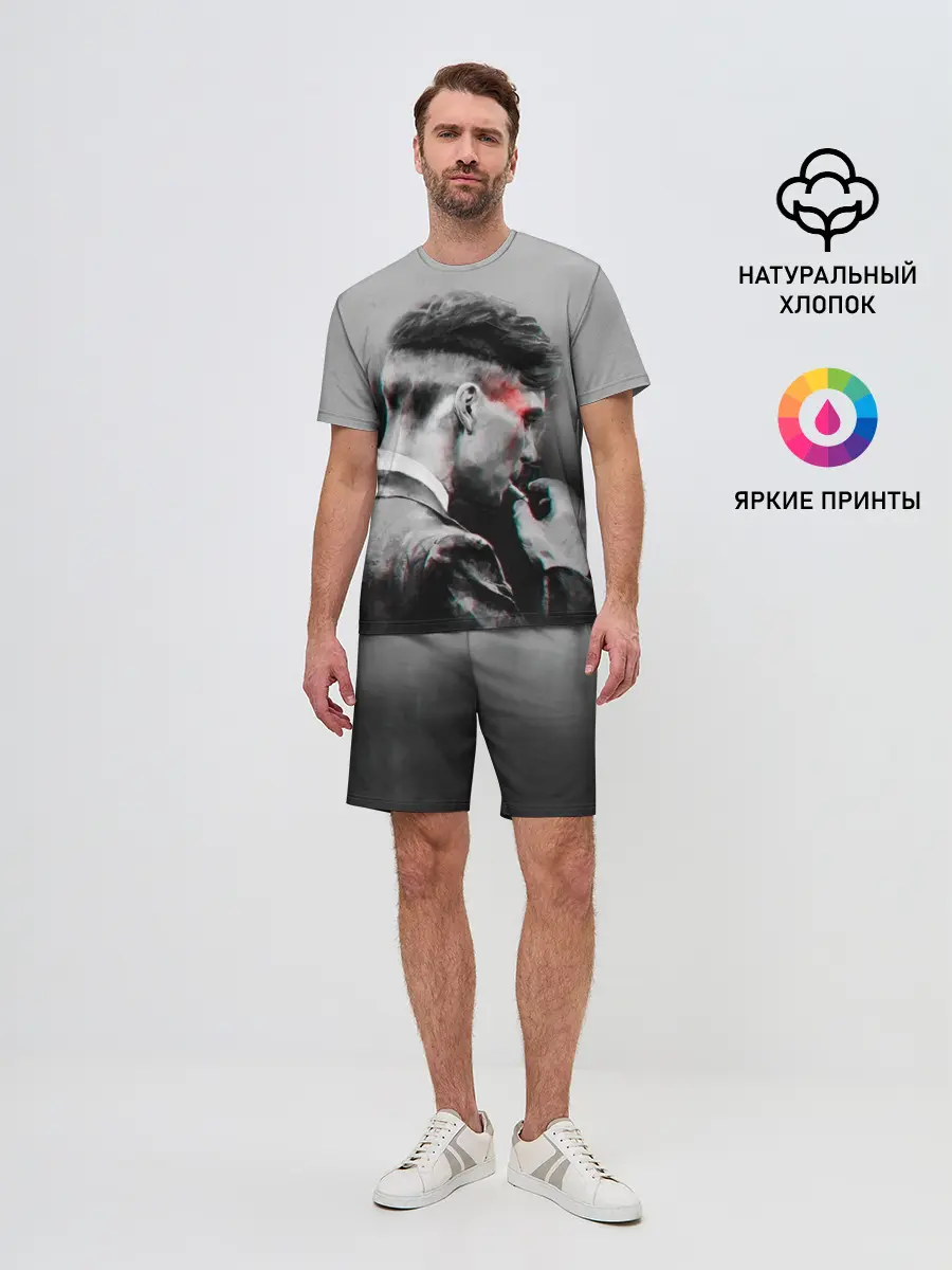 Мужской костюм с шортами / Thomas Shelby 3D