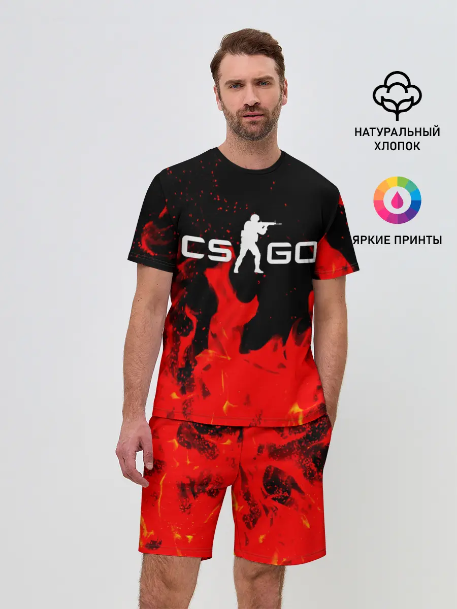 Мужской костюм с шортами / CS:GO