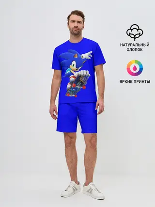 Мужской костюм с шортами / SONIC