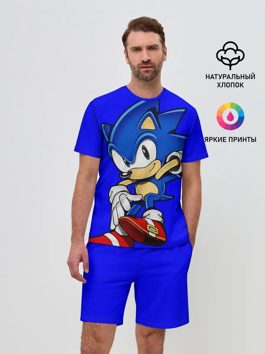 Мужской костюм с шортами / SONIC