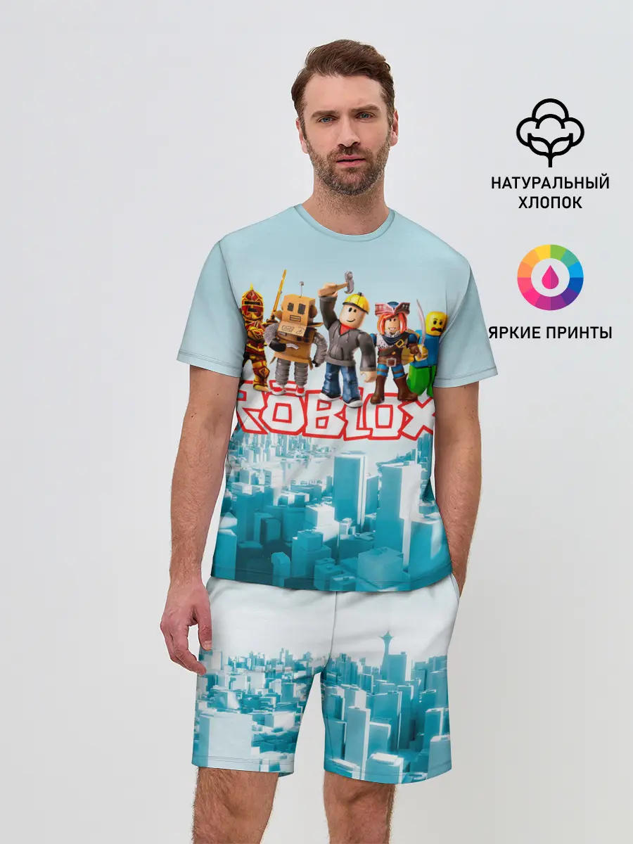 Мужской костюм с шортами / ROBLOX [5]