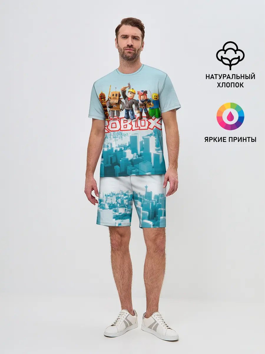 Мужской костюм с шортами / ROBLOX [5]