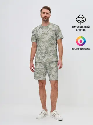 Мужской костюм с шортами / КАМУФЛЯЖ