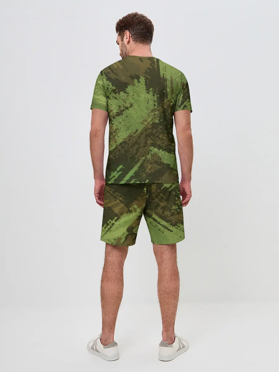 Мужской костюм с шортами / КАМУФЛЯЖ BROWN