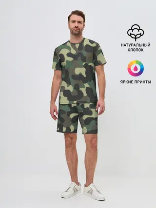 Мужской костюм с шортами / КАМУФЛЯЖ
