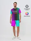 Мужской костюм с шортами / audi
