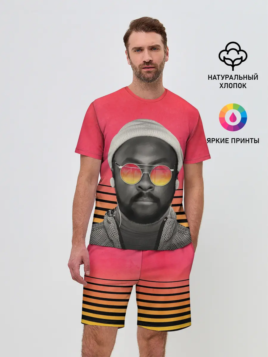 Мужской костюм с шортами / Will.I.Am