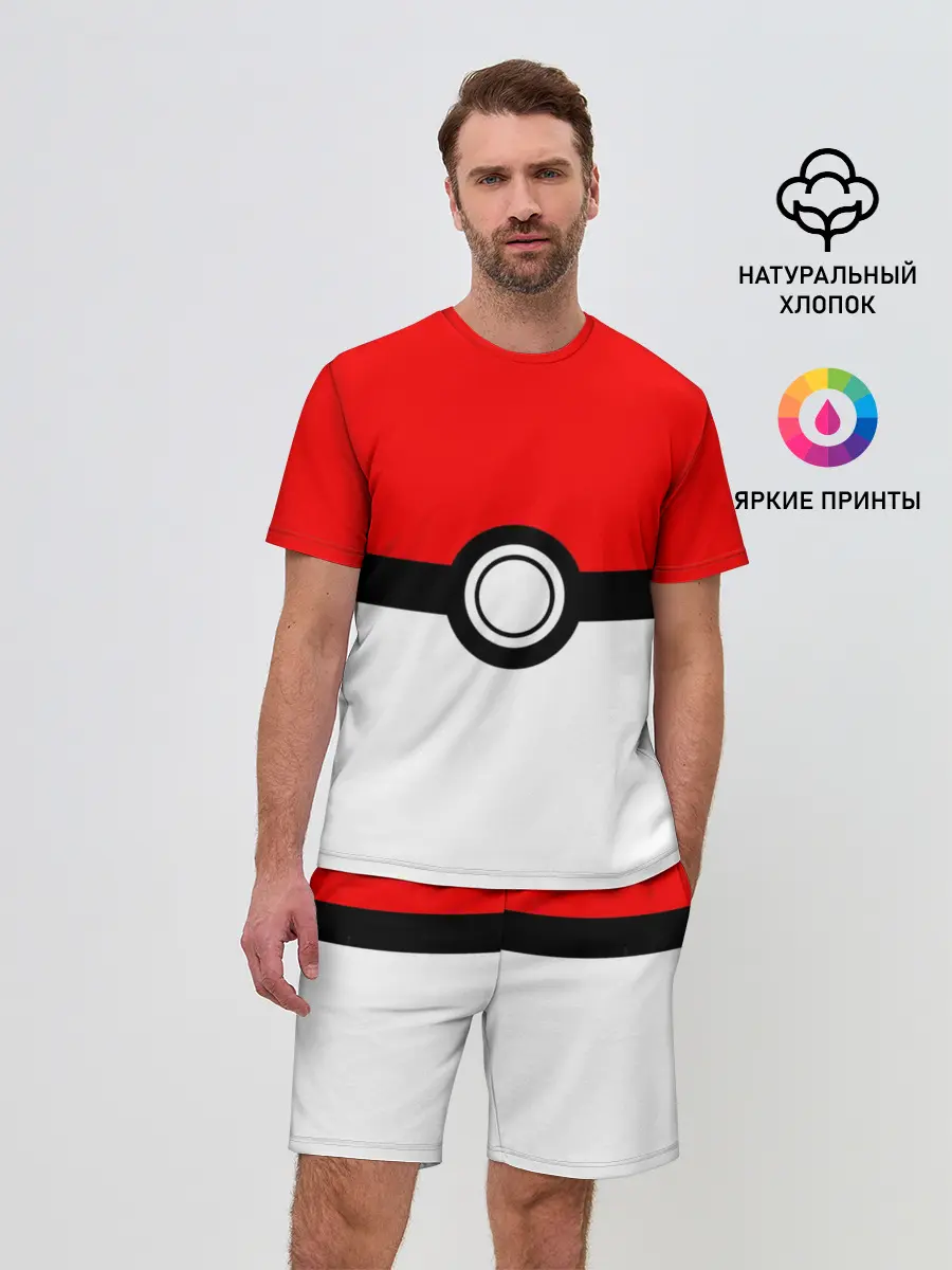 Мужской костюм с шортами / Покебол