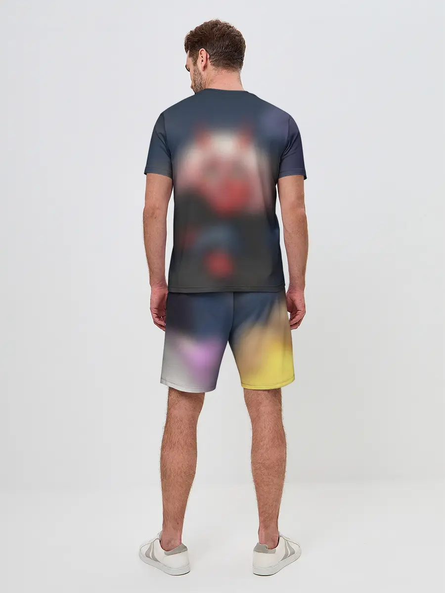 Мужской костюм с шортами / ноль два боится