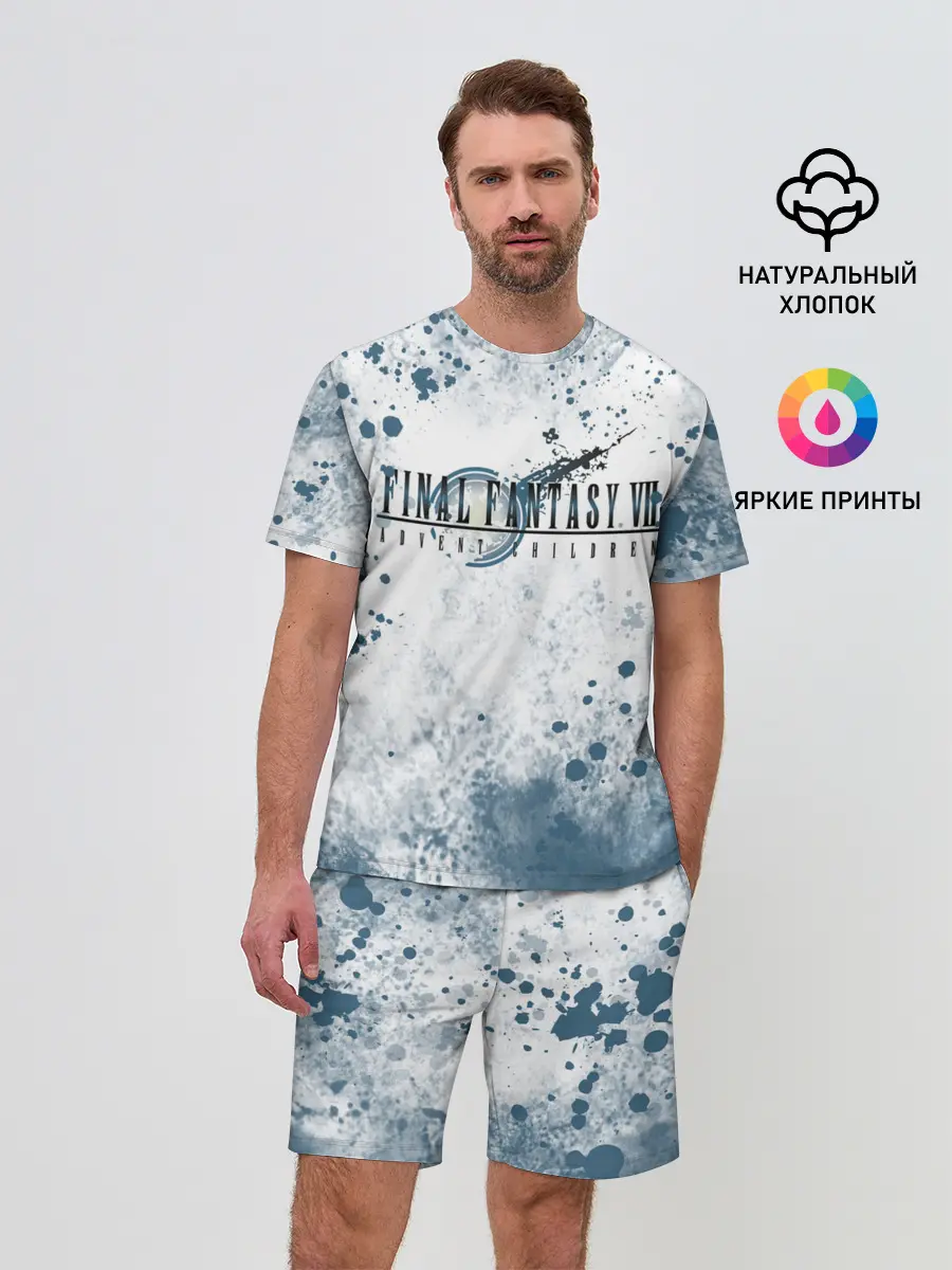 Мужской костюм с шортами / Final Fantasy VII Remake