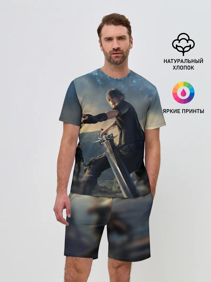 Мужской костюм с шортами / Final Fantasy