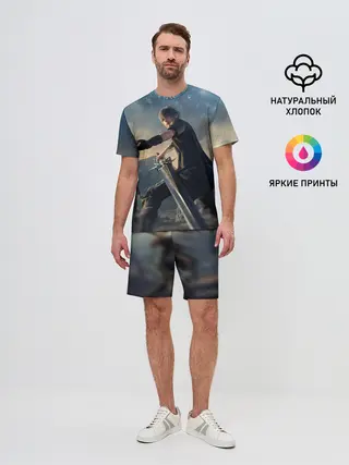 Мужской костюм с шортами / Final Fantasy