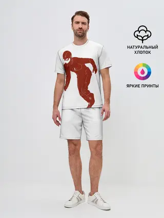 Мужской костюм с шортами / The Flash