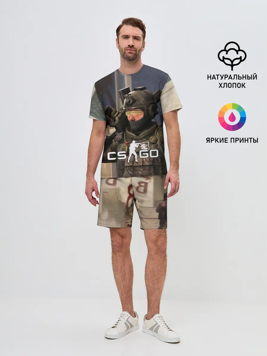 Мужской костюм с шортами / CS:GO