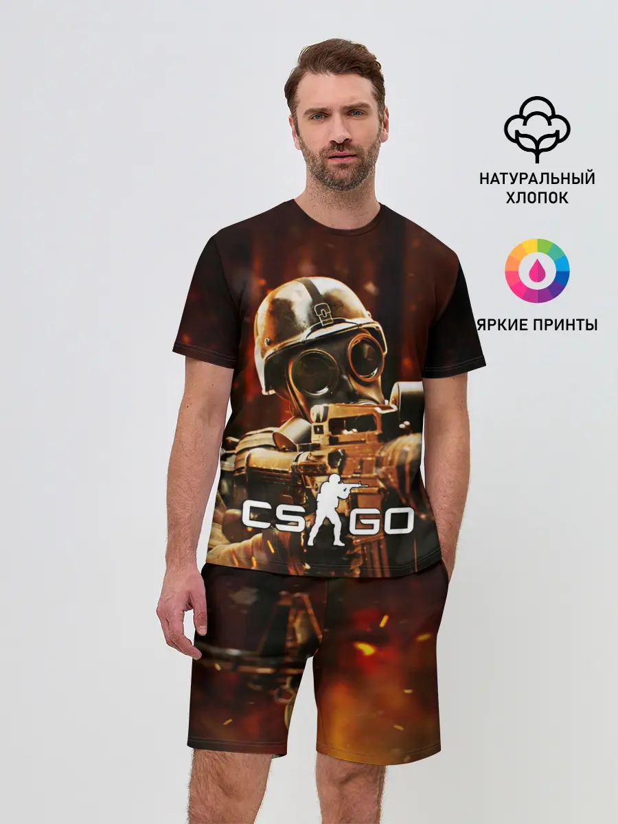 Мужской костюм с шортами / CS:GO