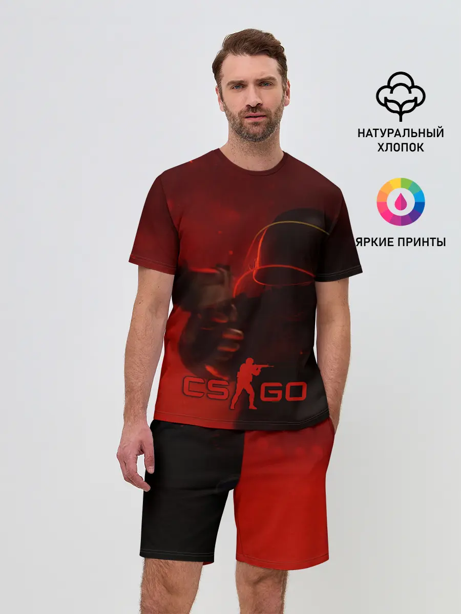 Мужской костюм с шортами / CS:GO