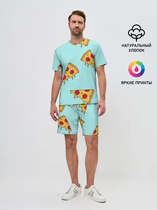 Мужской костюм с шортами / Ароматная пицца