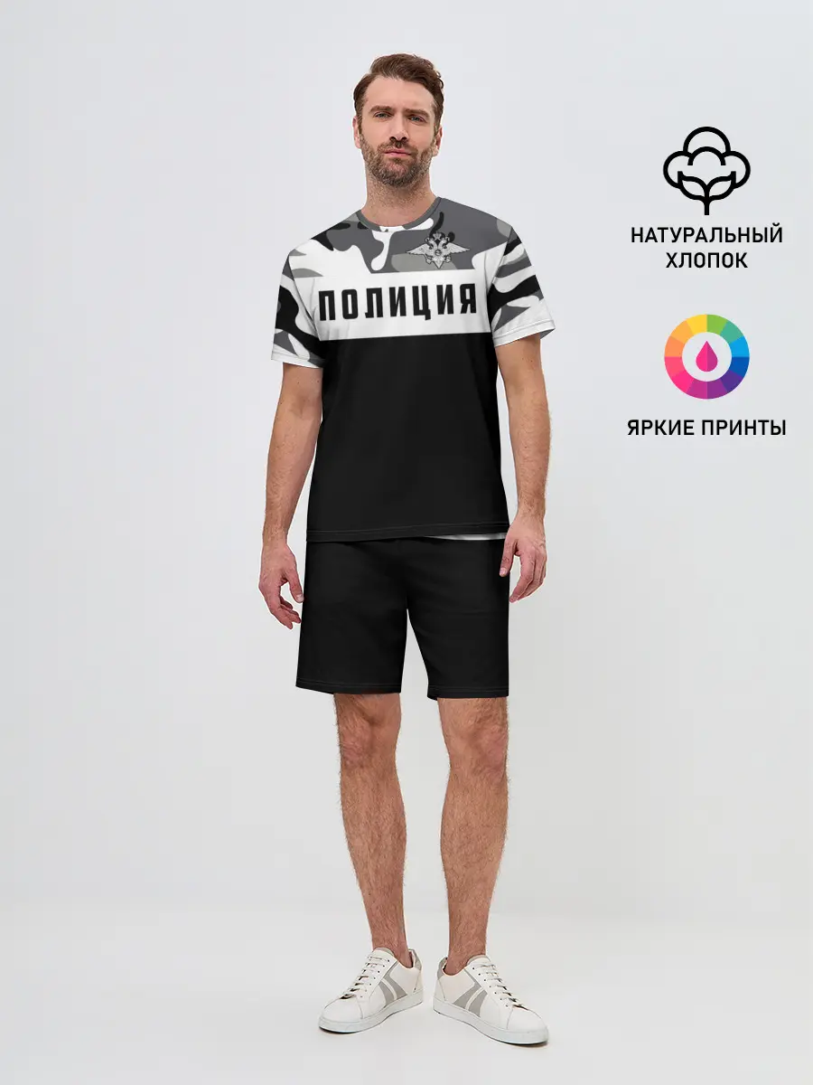 Мужской костюм с шортами / Полиция