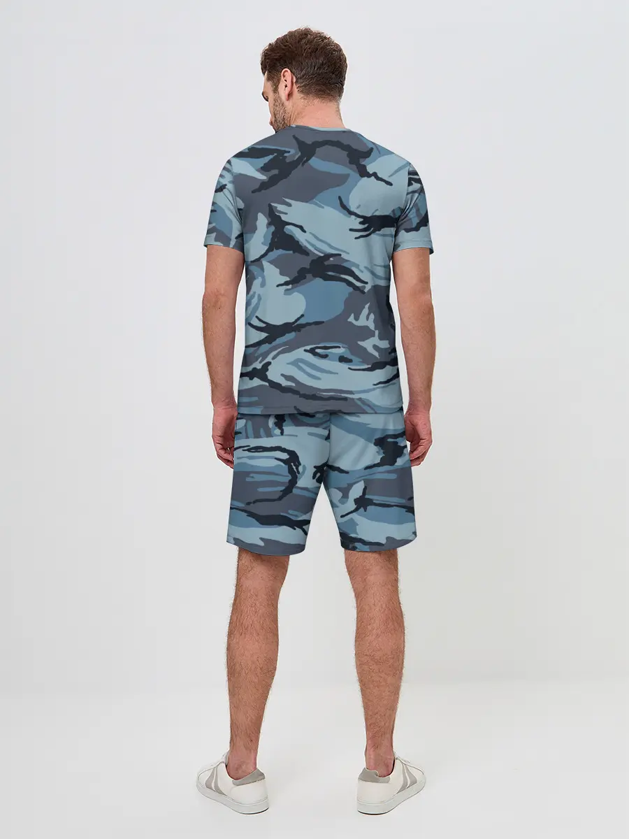 Мужской костюм с шортами / Камуфляж Полиции
