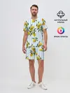 Мужской костюм с шортами / Лимоны