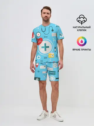 Мужской костюм с шортами / Лучший доктор