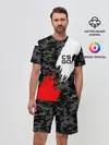 Мужской костюм с шортами / CS GO