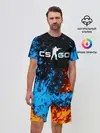 Мужской костюм с шортами / CS GO