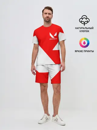 Мужской костюм с шортами / VALORANT