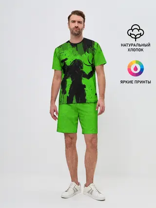 Мужской костюм с шортами / Predator