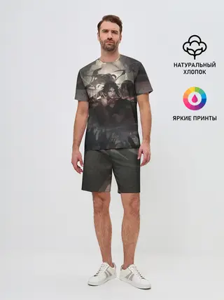 Мужской костюм с шортами / Вэй Ин