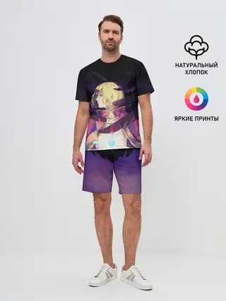 Мужской костюм с шортами / Крылья Хаула