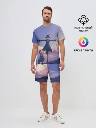 Мужской костюм с шортами / Маркл и Пугало-Репка