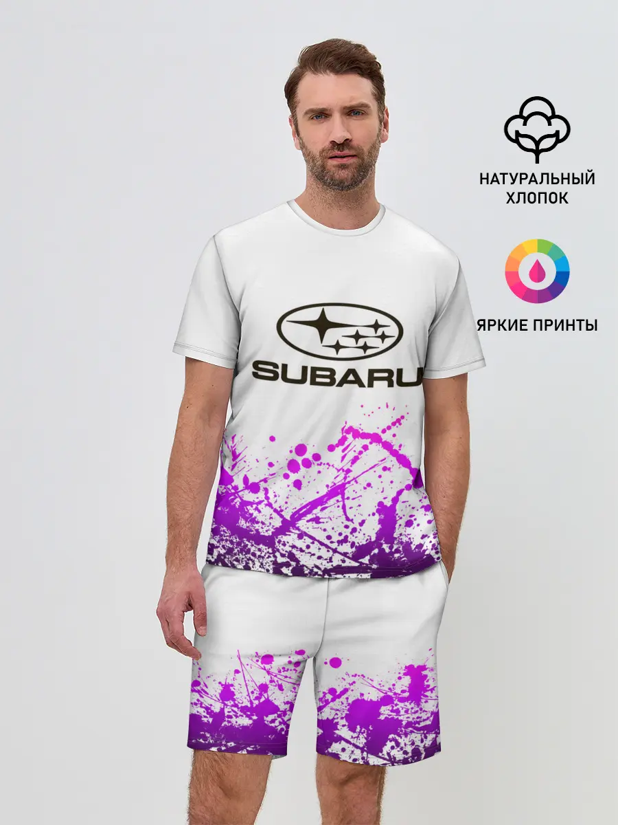 Мужской костюм с шортами / SUBARU