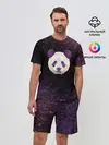Мужской костюм с шортами / Панда