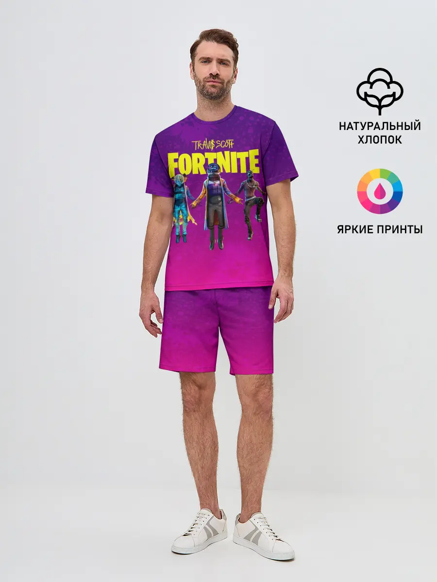 Мужской костюм с шортами / TRAVIS SCOTT+FORTNITE