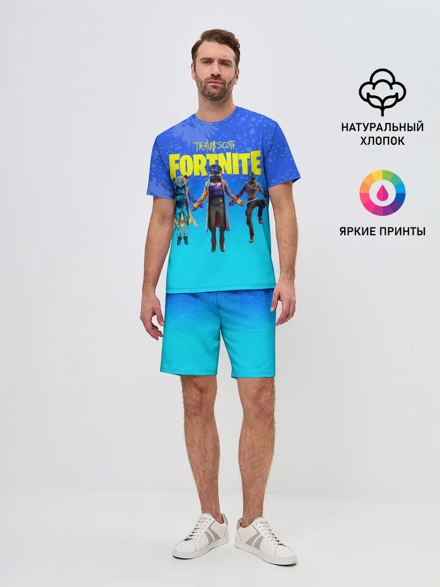 Мужской костюм с шортами / TRAVIS SCOTT+FORTNITE