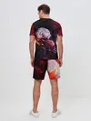 Мужской костюм с шортами / Ken Kaneki красные жала