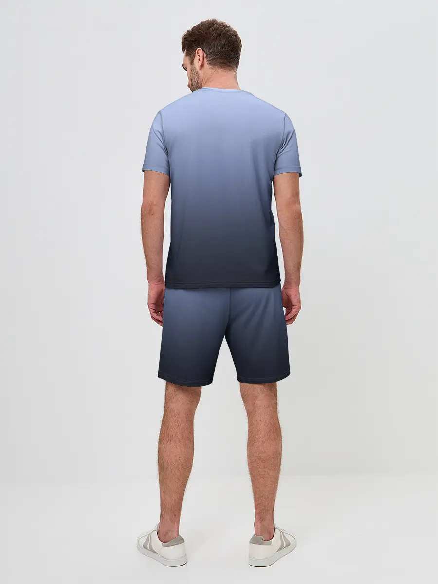 Мужской костюм с шортами / футуристический ворон