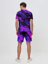 Мужской костюм с шортами / ФИОЛЕТОВЫЙ ОГОНЬ