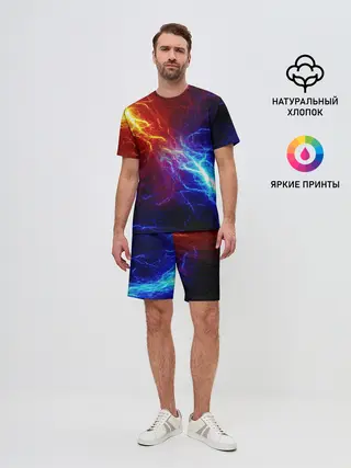Мужской костюм с шортами / БИТВА МОЛНИЙ / BATTLE FLASH