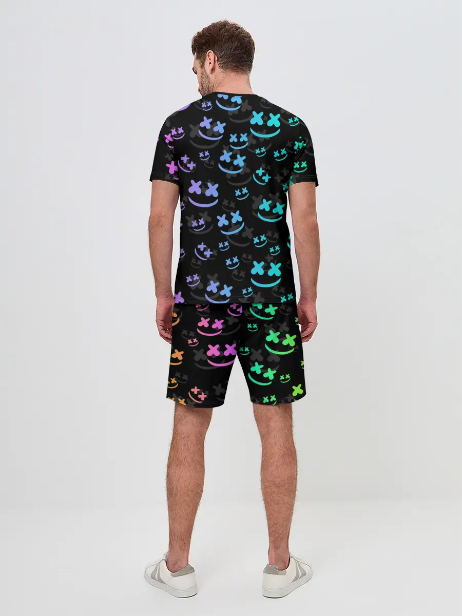 Мужской костюм с шортами / Marshmello