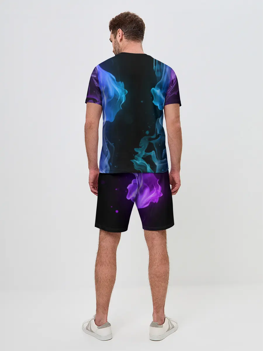 Мужской костюм с шортами / Marshmello