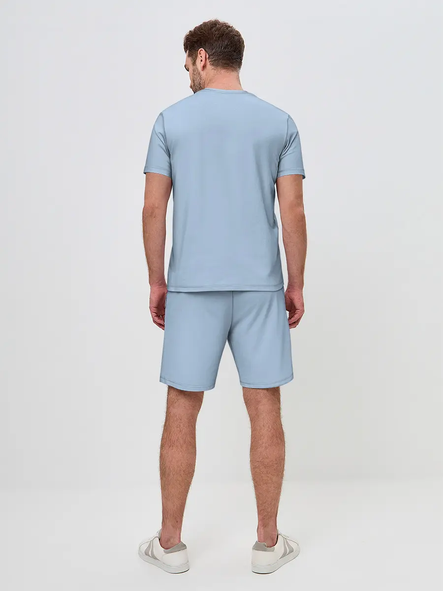 Мужской костюм с шортами / Совы на ветке