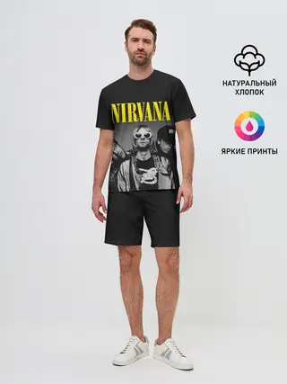 Мужской костюм с шортами / NIRVANA