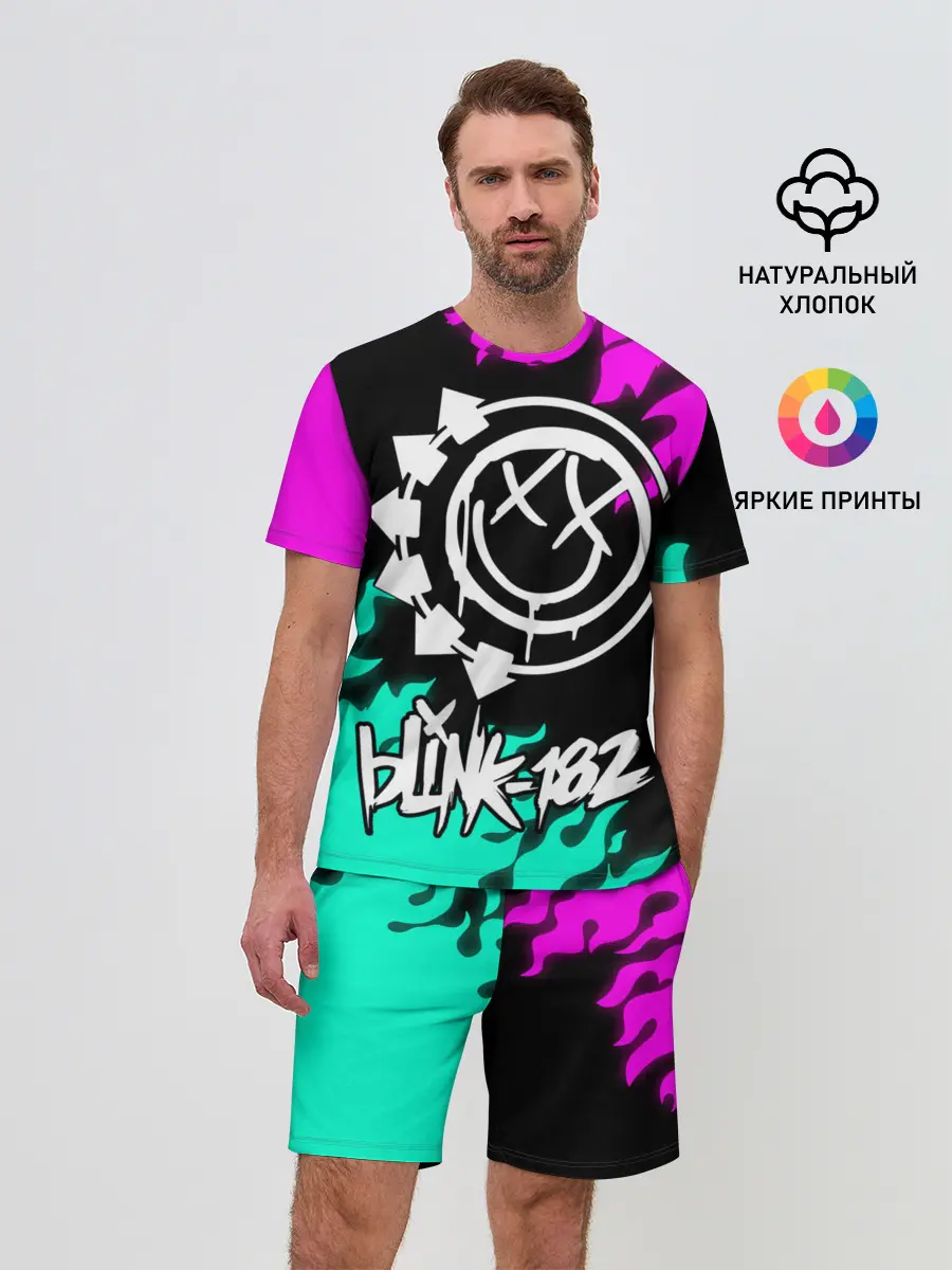 Мужской костюм с шортами / Blink-182