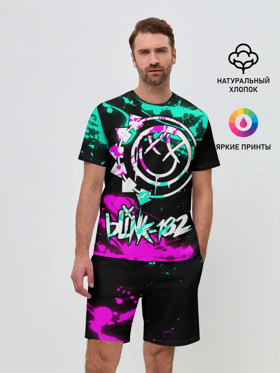 Мужской костюм с шортами / Blink-182