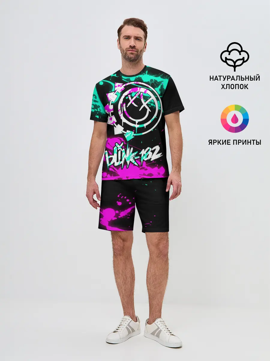 Мужской костюм с шортами / Blink-182