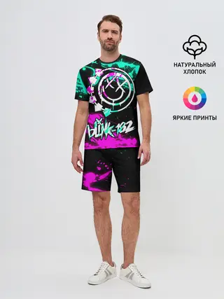 Мужской костюм с шортами / Blink-182