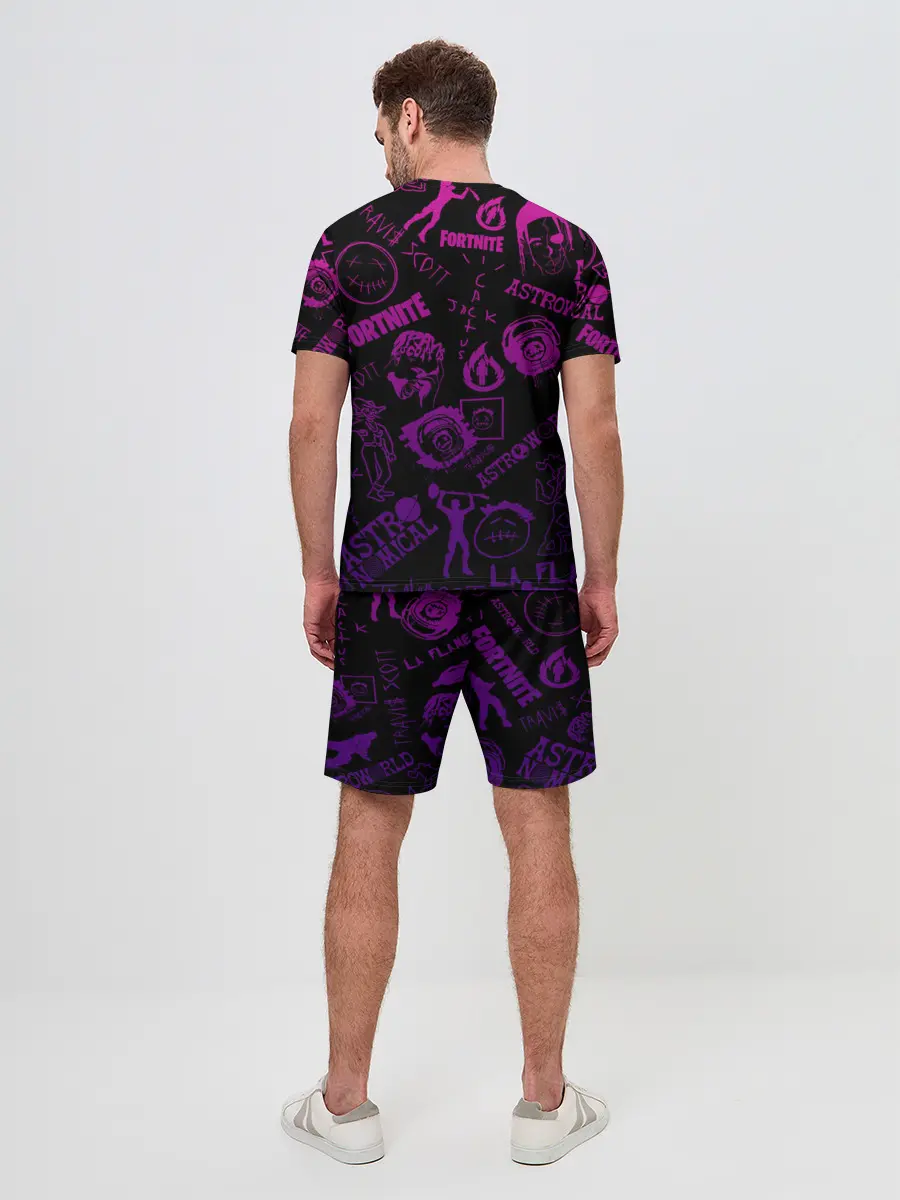 Мужской костюм с шортами / TRAVIS SCOTT X FORTNITE.