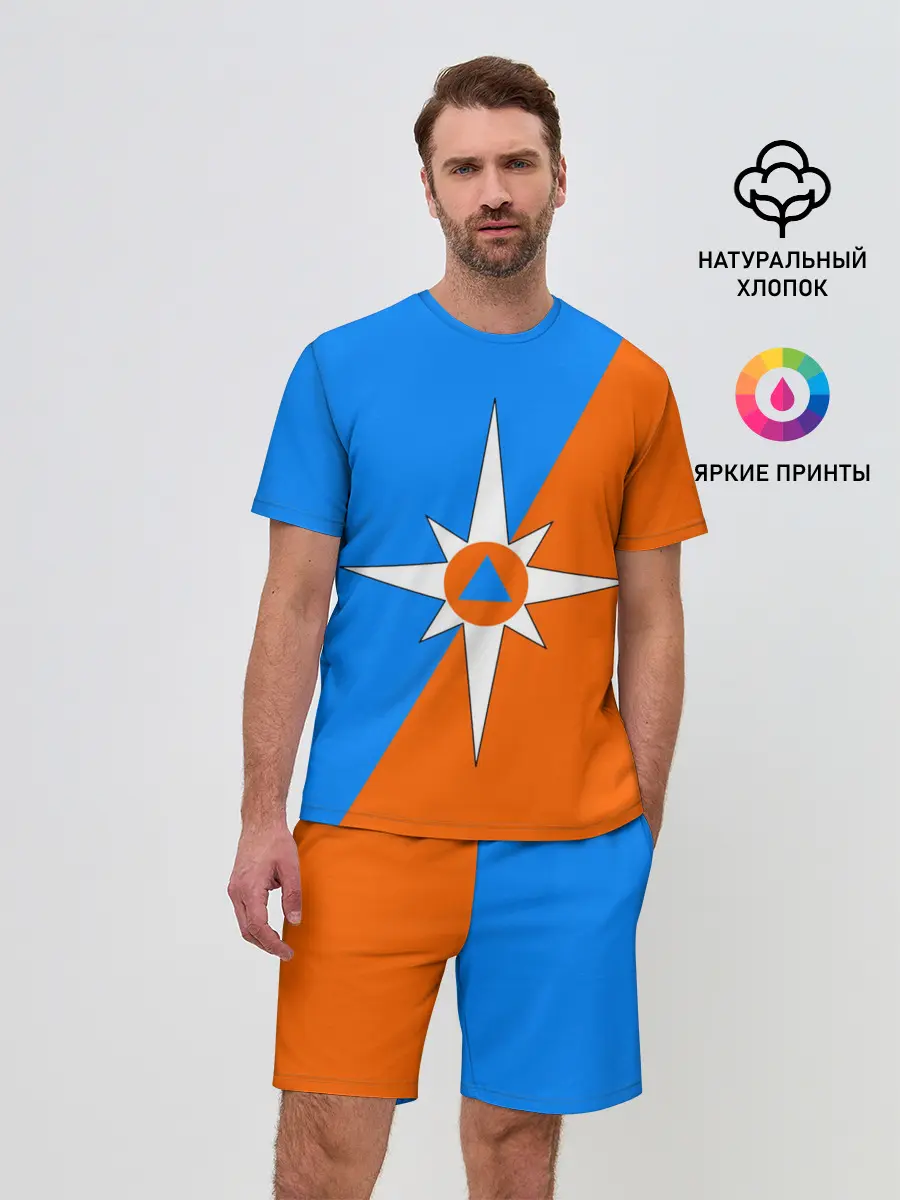 Мужской костюм с шортами / МЧС России